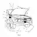 Fig. 02 - Components for active pedestrian safety mechanism