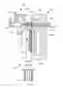 Fig. 35 - Filing system and methods for aseptic cartridge and dispenser arrangement