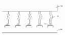 Fig. 01 - Mixed-sized pillars that are probeable and routable