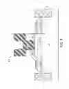 Fig. 10 - Elemental semiconductor material contact for high electron mobility transistor