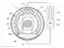 Fig. 01 - Rotating electric machine having a cooling device and cooling liquid collection tanks
