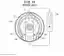 Fig. 09 - Rotating electric machine having a cooling device and cooling liquid collection tanks