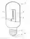 Fig. 01 - Light source device and filament