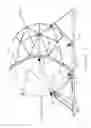 Fig. 04 - Solar trough mirror frame, rolling rib, roller, cleaning apparatus and method