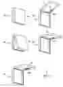 Fig. 01 - Wall-mounted housing apparatus having simple structure and shallow depth dimension, and electronic apparatus