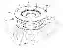 Fig. 01 - Interface device between two turbomachine elements