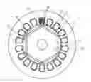 Fig. 01 - Electric motor and compressor with same
