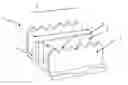 Fig. 01 - Molding element comprising cutting means for molding and vulcanizing a tire tread
