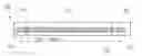 Fig. 01 - Variable-Length Rail Cover For A Seat Rail