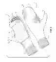Fig. 02 - Bowling Glove Having Removable Cleaning Pad