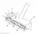 Fig. 01 - Vacuum cleaner brushroll cleaner configuration