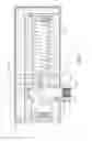 Fig. 08 - Hydraulic hinge for a glass door