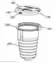Fig. 01 - Removable Lid for Brewing Cup
