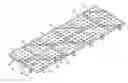 Fig. 01 - Tactile embedment plate assembly with an alignment bracket