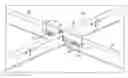 Fig. 01 - Seismic Separation Clip for Suspended Ceiling Grid Systems