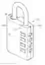 Fig. 01 - Combination-identifiable padlock
