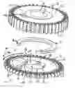 Fig. 01 - Gearwheel Arrangement Comprising a Spring Element