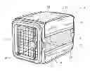 Fig. 01 - Collapsible kennel
