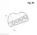 Fig. 37 - Incremental and/or successive adjustable mandibular advancement device for preventing and treatment of snoring and obstructive sleep apnea