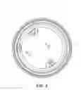 Fig. 06 - Diverter and lid assembly for use with a rain barrel device and system
