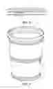 Fig. 08 - Diverter and lid assembly for use with a rain barrel device and system