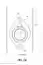 Fig. 24 - Diverter and lid assembly for use with a rain barrel device and system