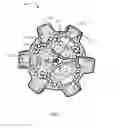 Fig. 02 - HYBRID BIT WITH ROLLER CONES NEAR THE BIT AXIS