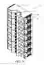 Fig. 15 - Vertical line array loudspeaker mounting and adjustment system