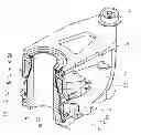 Fig. 01 - Device for damping the movement of a movably mounted component
