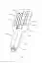 Fig. 01 - Waterway switch valve set and a shower head using same