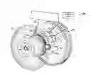 Fig. 01 - Integrated hydrostatic transmission for electronic taxiing operations