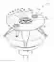 Fig. 01 - Umbrella valves to inflate bladder in balloon envelope