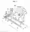 Fig. 02 - Bracket assembly and form side walls for forming concrete structural components