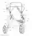 Fig. 01 - Collapsible two seat perambulator