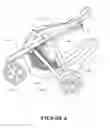 Fig. 09 - Collapsible two seat perambulator