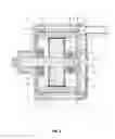 Fig. 03 - Electric machine with liquid cooled housing