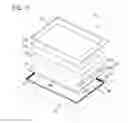 Fig. 04 - Surface light source device having frame with light absorbing and reflecting portions