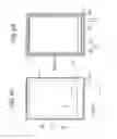 Fig. 06 - Surface light source device having frame with light absorbing and reflecting portions