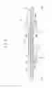 Fig. 09 - Light deflector with plate-like mirror forming a base of a recess in a movable member and a mass body on a non-deflecting surface of the mirror to adjust a resonent frequency of the movable member
