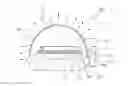 Fig. 01 - LED illumination lamp bulb with internal reflector