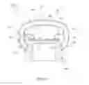 Fig. 45 - LED illumination lamp bulb with internal reflector