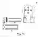 Fig. 06 - Battery compartment adapter cap housing rechargeable battery and device equipped therewith