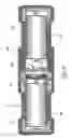 Fig. 10 - Battery compartment adapter cap housing rechargeable battery and device equipped therewith