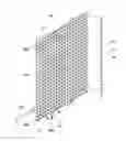 Fig. 01 - Electronic display screen modular unit structure