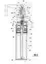 Fig. 03 - Device for applying a cosmetic product with a rotary applicator