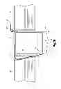 Fig. 22 - Cold water piping system including an articulating interface, modular elements, and strainer assembly