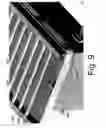 Fig. 11 - Method of making fuel cell component using adhesive tape to maintain positioning of loading material particles