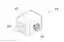 Fig. 01 - Milling block with orthodontic auxiliary
