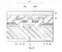 Fig. 13 - Method of fabricating a display device with step configuration in the insulating layer