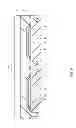 Fig. 15 - Method of fabricating a display device with step configuration in the insulating layer